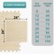 Sorbus Wood Grain Floor Tiles Foam Mat EVA Interlocking Mats Tile 3/8-Inch Thick Flooring Wood Puzzle Exercise Mats w/ Borders